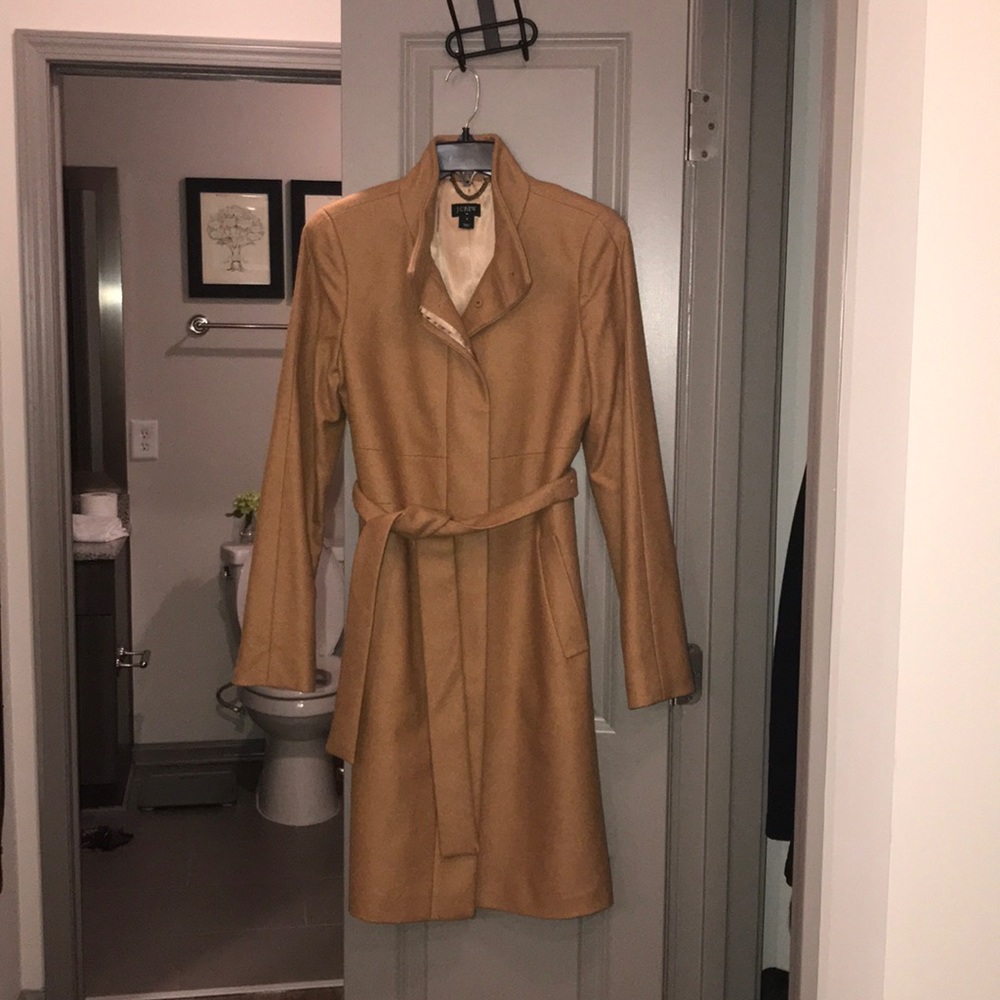 JCrew Camel Coat